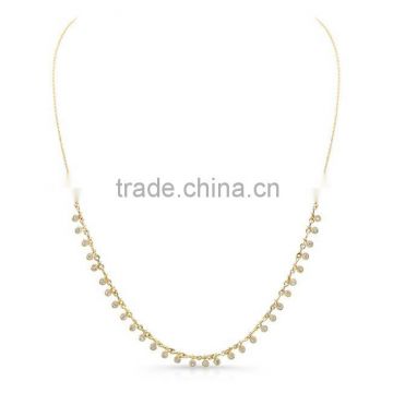 Factory wholesale price women fashion gold necklace one of 50