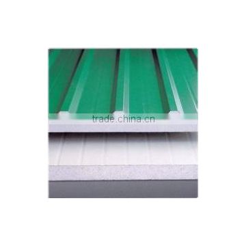 weather proof insulated corrugated polyurethane roof sandwich panel