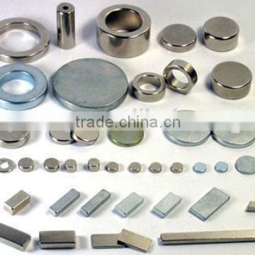 China supplier alibaba strong permanent NdFeB neodymium magnet N52 for eletronics Industrial