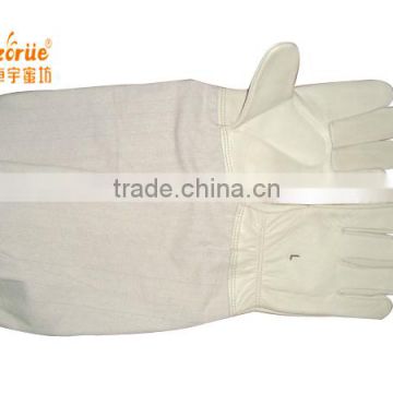 factory direct supply canvas sleeve beekeeping glove for sale