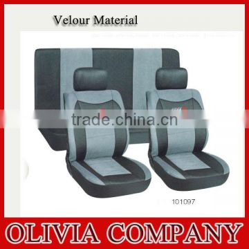 Hot model velour car seat cover in seat cushions