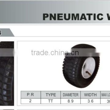 9x3.50-4 pneumatic rubber wheel