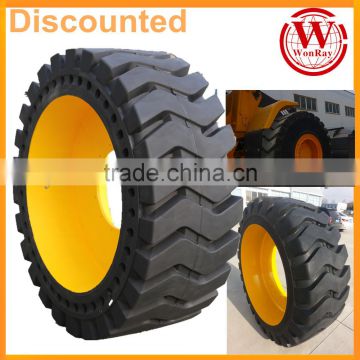 factory supply low profile 17.5x25 otr solid tires 23.5-25 wheel loader tires