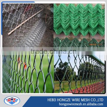 chain wire/ chain link fence FACTORY/ PVC coated and galvanized