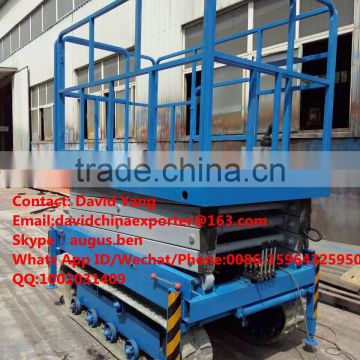 electronic control rubber track lifter platform with500 KG capacity
