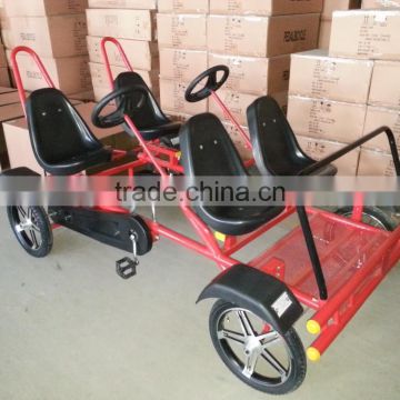 4 person wheelers pedal bike for sale