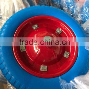 Solid PU Foam hand trolley Wheel,Wheelbarrow tire 3.00-8 13x3 price