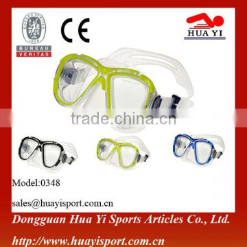 Free diving mask custom design diving glasses colors frame diving mask