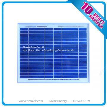 12V DC Small Solar Panel 10W