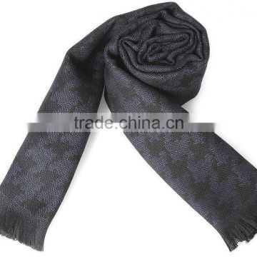 Custom made shawl scarf men wholesale knit cashmere scarf