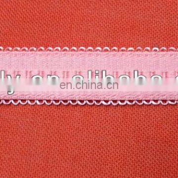 top quality pink elastic bra strap