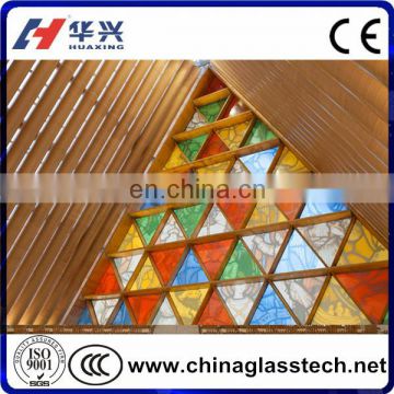 office&home opening customized PVC frame decorative window inserts