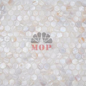 Manufacture for seashell mosaic tiles white color
