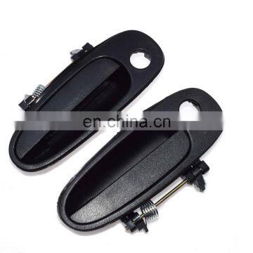 Pair Front Outside Exterior Door Handles Left Right For Corolla Geo 93-97