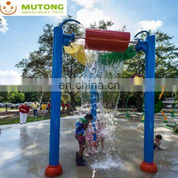 water Splash pad aquatic play equipment for water park pool