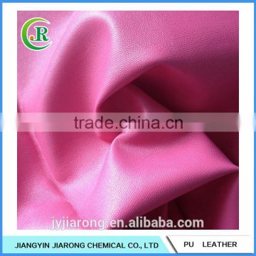 Washable PU Fabric Leather Material for Clothes and Garment