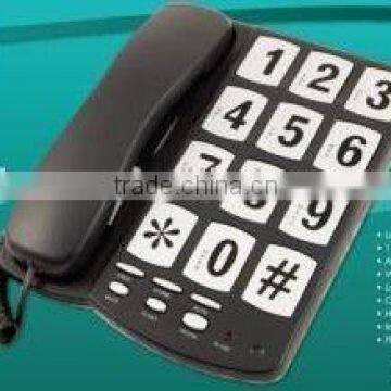 basic old people telephone with big button