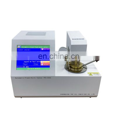 LCD display automatic flash fire point testing equipment TPC-3000
