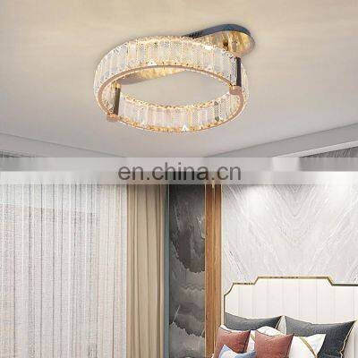 Luxury Style Indoor Decoration Dining Room Living Room LED Modern Crystal Ceiling Lamp