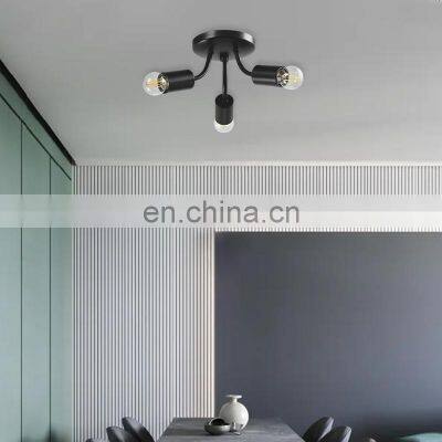 HUAYI Nordic Style Hotel House Bedroom Living Room Indoor Lighting Simple Ceiling Lamp