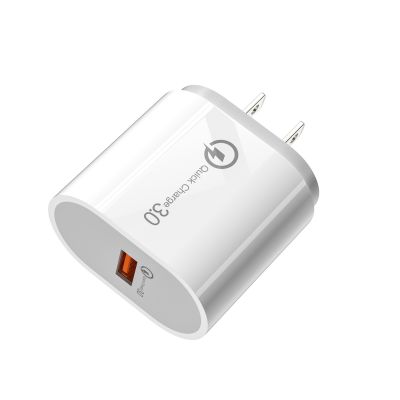 High quality Quick Charge 3.0 QC 18W USB Charger QC3.0 Fast Charging USB Wall cell Phone Charger for iphone