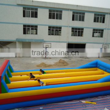 Amusing inflatable bouncer slide