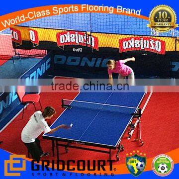 2014 Gridcourt indoor table tennis court