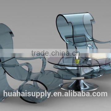 transparent acrylic furniture acrylic comfortable leisure chair wholesale