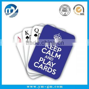 High quality keep calm playing cards poker playing cards