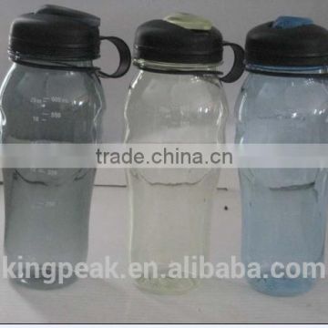 750ml plastic water bottle/plastic sports bottle/outdoor drink bottle good for promotion