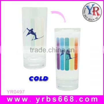 2014 new hight quality products promotional gift round bottom glass cup