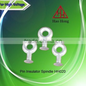 Steel pin type of insulator