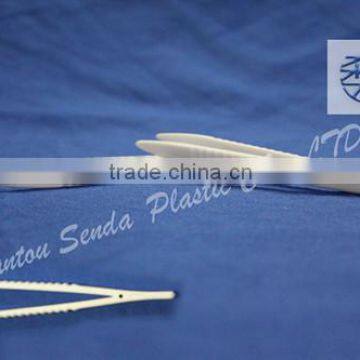 plastic medical tweezers,plastic tweezers,forceps,plier,PP tweezers for experiment used, tweezer for clipping sponge ball