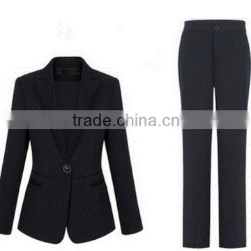 2016 Latest design Ladies fashon high quality business suit