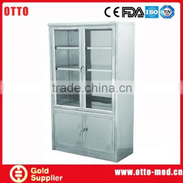Staninless steel lockable storage cabinets