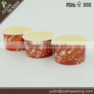 500ml gelato cup disposable printed cup