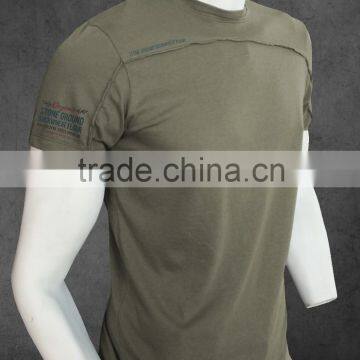 100% Organic eco friendly Peru pima cotton 100% certified cool t-shirt