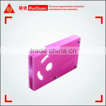 Ruiquan high quality 6063 color anodizing VGA heat sink