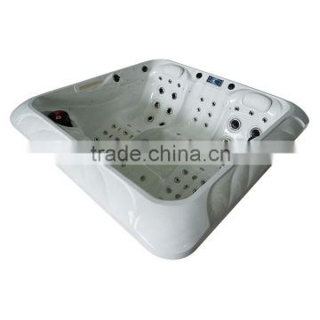 Chinese manufacture of low price outdoor Spa with LED light