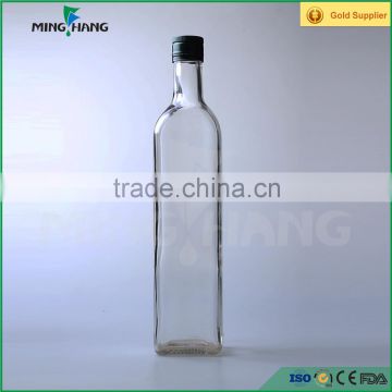 60ml 100ml recycled glass olive oil bottle