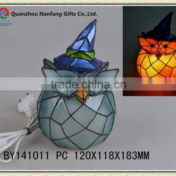 Pure Polyresin Cute Owl Style Night-light