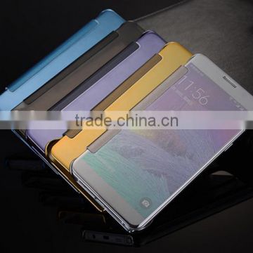 Mirror case for Samsung Galaxy S7 flip mirror case for Mobile phone flip cover case for Samsung Galaxy S7 S7 edge