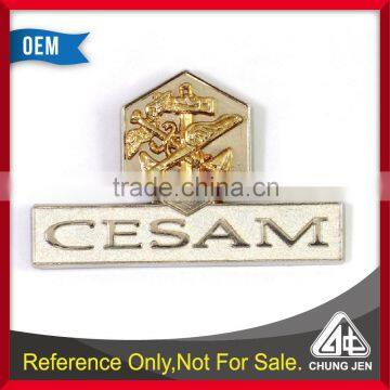 Custom design CESAM promotion logo brand pin badge