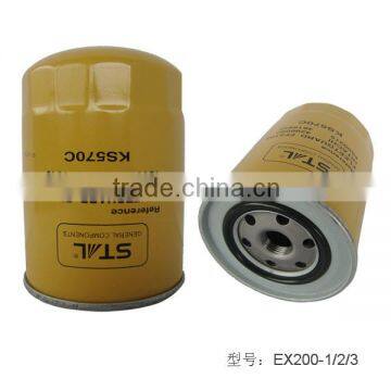 Long lived types of diesel fuel filter for excavators EX200-1/2/3