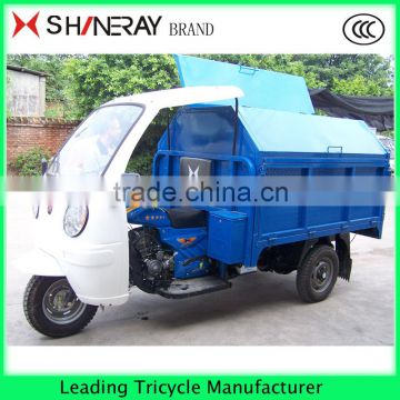 Shineray Hot Sale Three Wheel Garbage Tricycle With Tipper