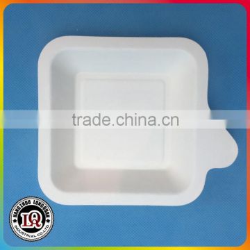 Compostable Bagasse Pulp Small Cake Tray