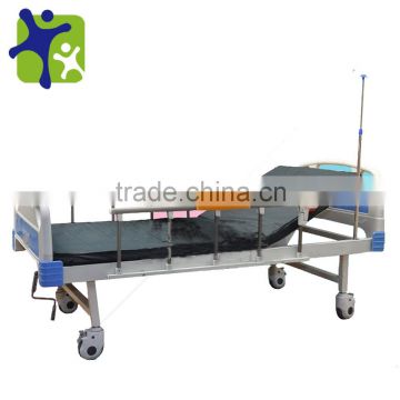 quality Patient Hospital bed with Guardrails, Nursing Bed in stock,Steel Hospital nursing bed