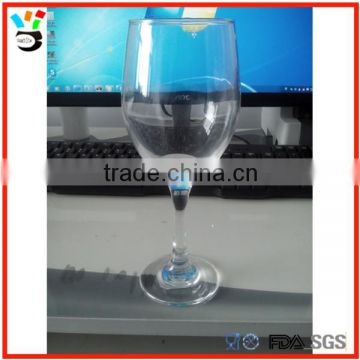 Stocked Drinking Glassware Transparent Machine Made Stem Wine Glass
