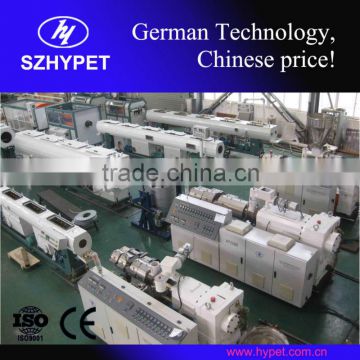 German technology parallel double screw PVC pipe Extrusion machine