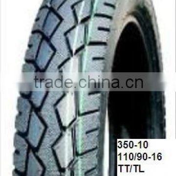 350-10 Motorcycle tubeless tire good quality and competitve price